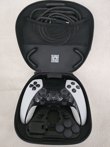 Sony DualSense Edge Wireless-Controller - Weiß/Schwarz OVP Kassenbon Zubehör  - Bild 1 von 7