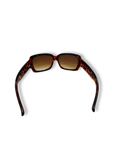 Foster Grant Womens Tortoise Shell Sunglasses Rhinestone Accent Gradient Lenses - Picture 3 of 13