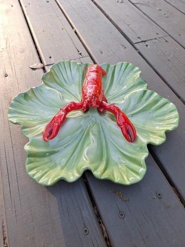 Brad Keeler Hummer Servierplatte 12" # 873 - Bild 2 von 5