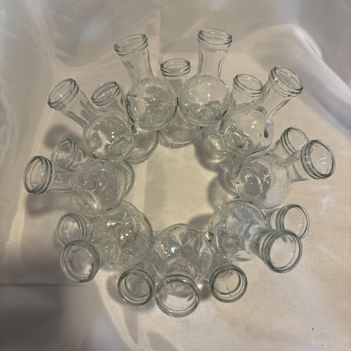 VTG Glass Beaker Plant Propagation Station 25 Test Tube Vase Rooter 2 Piece Set - Picture 5 of 7