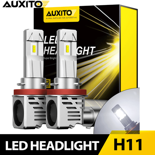 AUXITO H11/H8 LED Headlight Beam Low Bulb Super Bright 6500K 24000LM M3 1-10Set - Picture 23 of 24