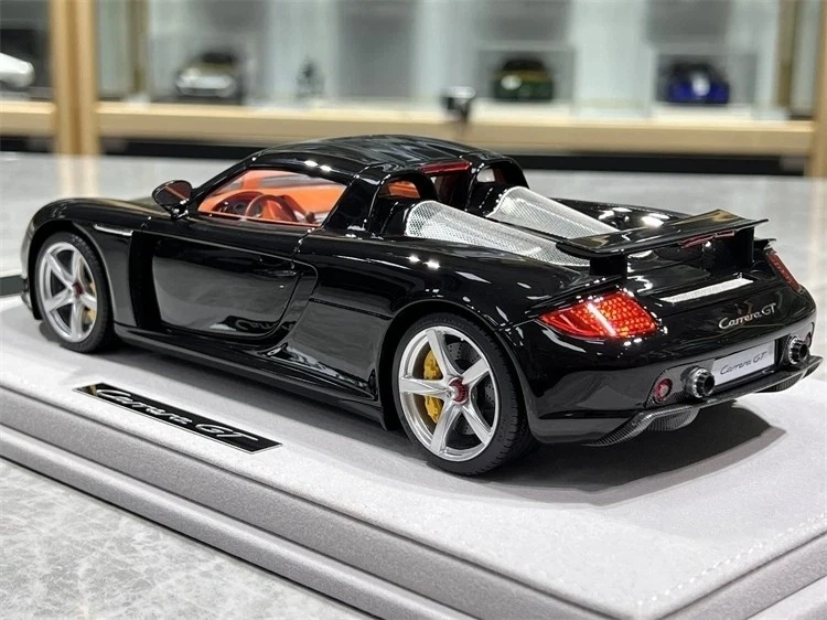 1:18 Porsche Carrera GT 2004 AUTO SCULTURA (AS) Black LIMITED EDITION 20pcs - Immagine 2 di 4