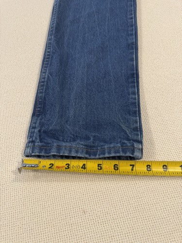 Wrangler 936PWD Jeans Men's 31x34 Blue Cowboy Cut Slim Fit Western Denim USA - Picture 6 of 13