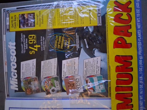 1998 Kelloggs Tony der Tiger Plüsch mit zwei ungeöffneten Schachteln Müsli - Bild 7 von 9