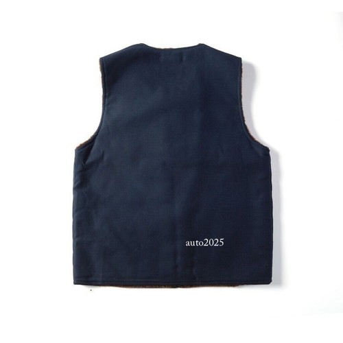 A.C.E. Gilet foderato lana Repro WW2 USN vintage marina invernale uomo N-1 gilet ponte - Foto 3 di 34