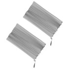 2pcs Mesh Curtain Fireplace Screen - 24" x 20" Metal Panel Replacement Fire