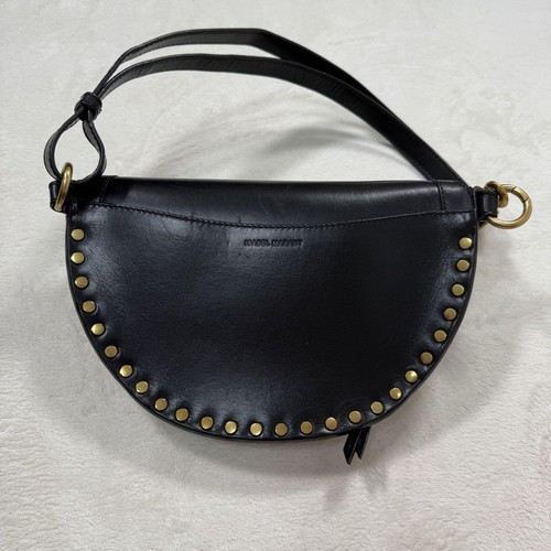 ISABEL MARANT SKANO Nieten Mini Body Bag Schwarz Authentisch, Rang B - Bild 6 von 12