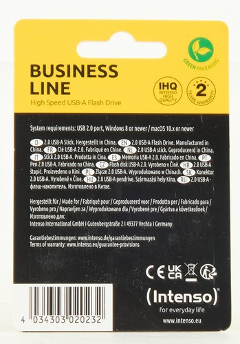 Intenso 3511470 Business Line 16 GB USB-Stick USB 2 schwarz - Picture 3 of 7