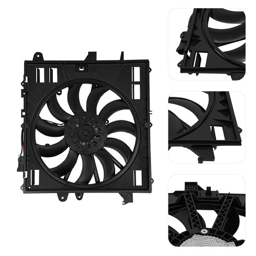 Radiator Cooling Fan Assembly for 2016-2019 Chevrolet Camaro V8 6.2L - Foto 3 di 19