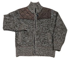 Gioberti  Boys Knitted Fullship Cardigan Sweater Jacket Fleece Lined Size 6 Nwot