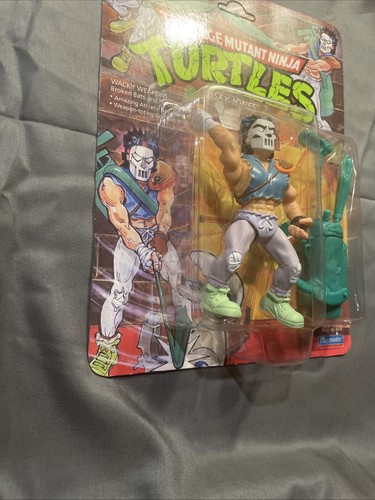 Playmates Toys Teenage Mutant Ninja Turtles Filecard-Casey Jones 1989 Action... - Picture 12 of 24