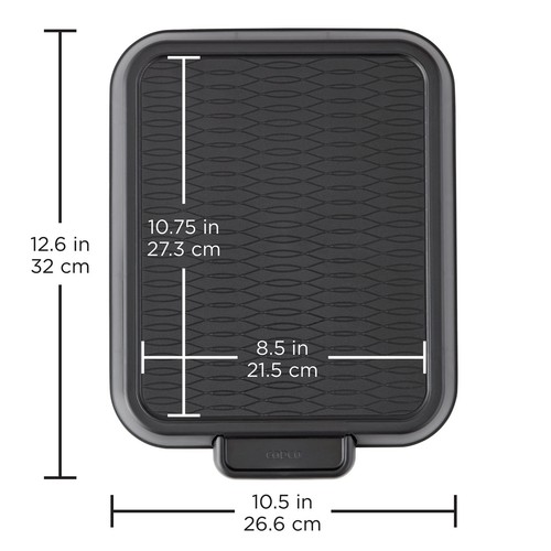 Copco Coffee Cab Rolling Countertop Small Appliance Stand - 2555-0217,Black - Picture 8 of 8