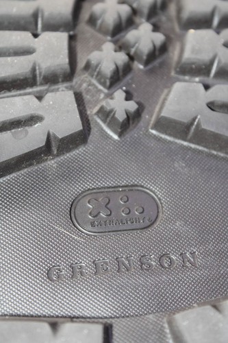 Grenson Womens High Top Lace Up Low Block Heeled Boots Gray Size 5 - Picture 11 of 11