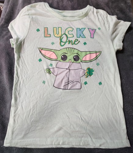 Baby Yoda Lucky One Kids Shirt