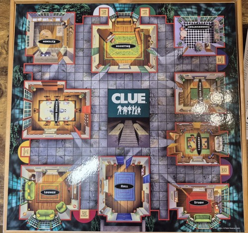 Monopoly & Clue + 6 Classic Games In A Wood Cabinet Complete + Chess Checkers... - Picture 15 of 21