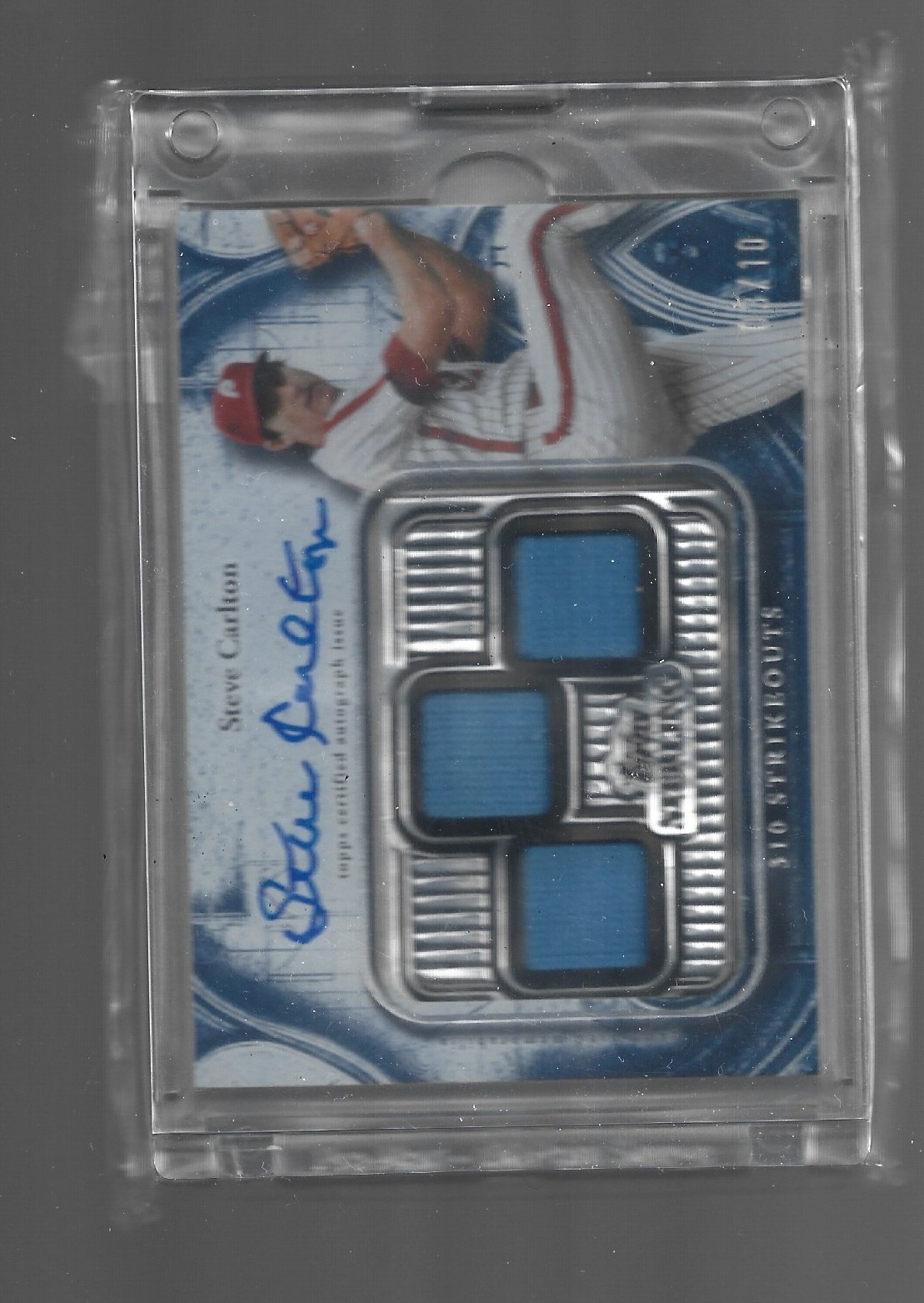 2025 Topps Sterling #STA-SC Steve Carlton Sterling Strikes #/10