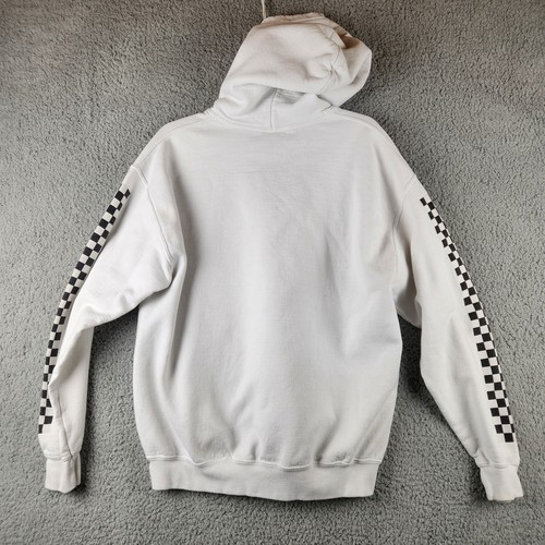 Corvette Hoodie Mens Medium Chemistry Sweatshirt Racing Flags Graphic Pullover - Picture 2 of 8