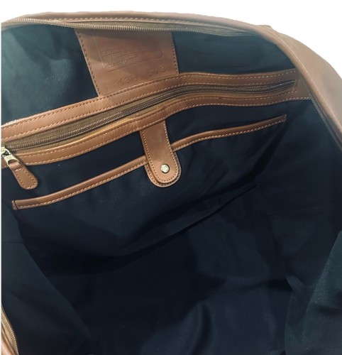 ๐ RARE COACH Vintage Weekender Travel Bag Set | Glove-Tanned Leather Duo USA โ๏ธ - Picture 7 of 12