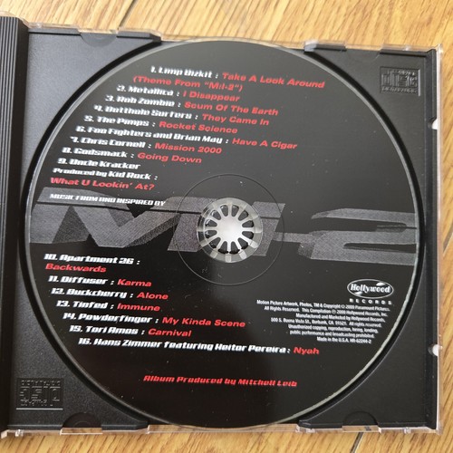 RARE PROMO: M:I-2 "Mission Impossible 2" Soundtracks (CD Hollywood Records 2000) - Picture 6 of 21