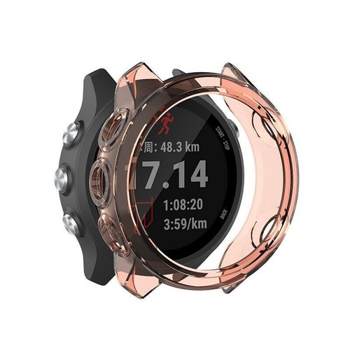 Bumper Protector Anti-shock TPU Soft Thin Cover Case For Garmin Forerunner 245 - Picture 10 of 17