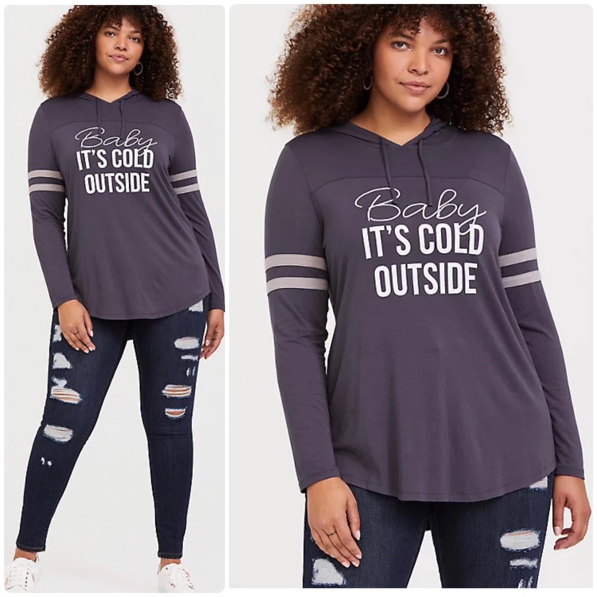 Baby it's cold cheap outside sweatshirt plus size