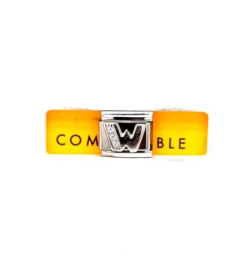 Genuine Nomination Composable Classic Link Silver & CZ Initial Charms A-Z - 第 21/96 張圖片