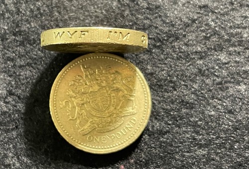 LOTTO 3 MONETE RARE 1 LIBBRA REGINA ELISABETTA II - CAPOVOLTO errore 1989, 90, 93 - Foto 10 di 11