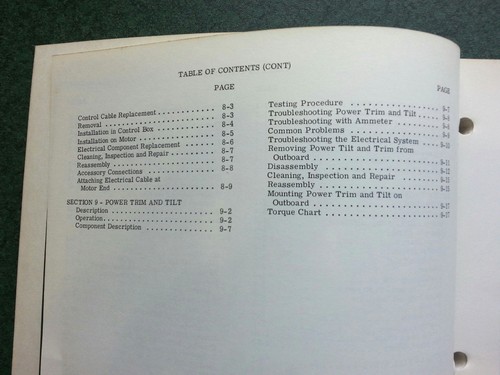 1978 Johnson Outboard Service Repair Manual 150 175 200 235 HP - Picture 3 of 4