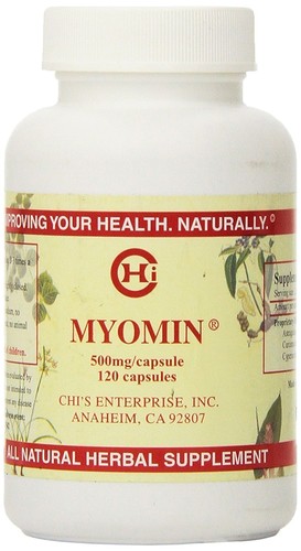Chi's Chi Enterprise Myomin All Natural Herbal Supplement 120 Capsules