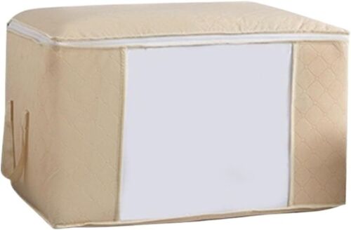 4X Clothes Storage Bags Zipped Organizer Underbed Wardrobe Cube Closet Boxes UK - Picture 11 of 15