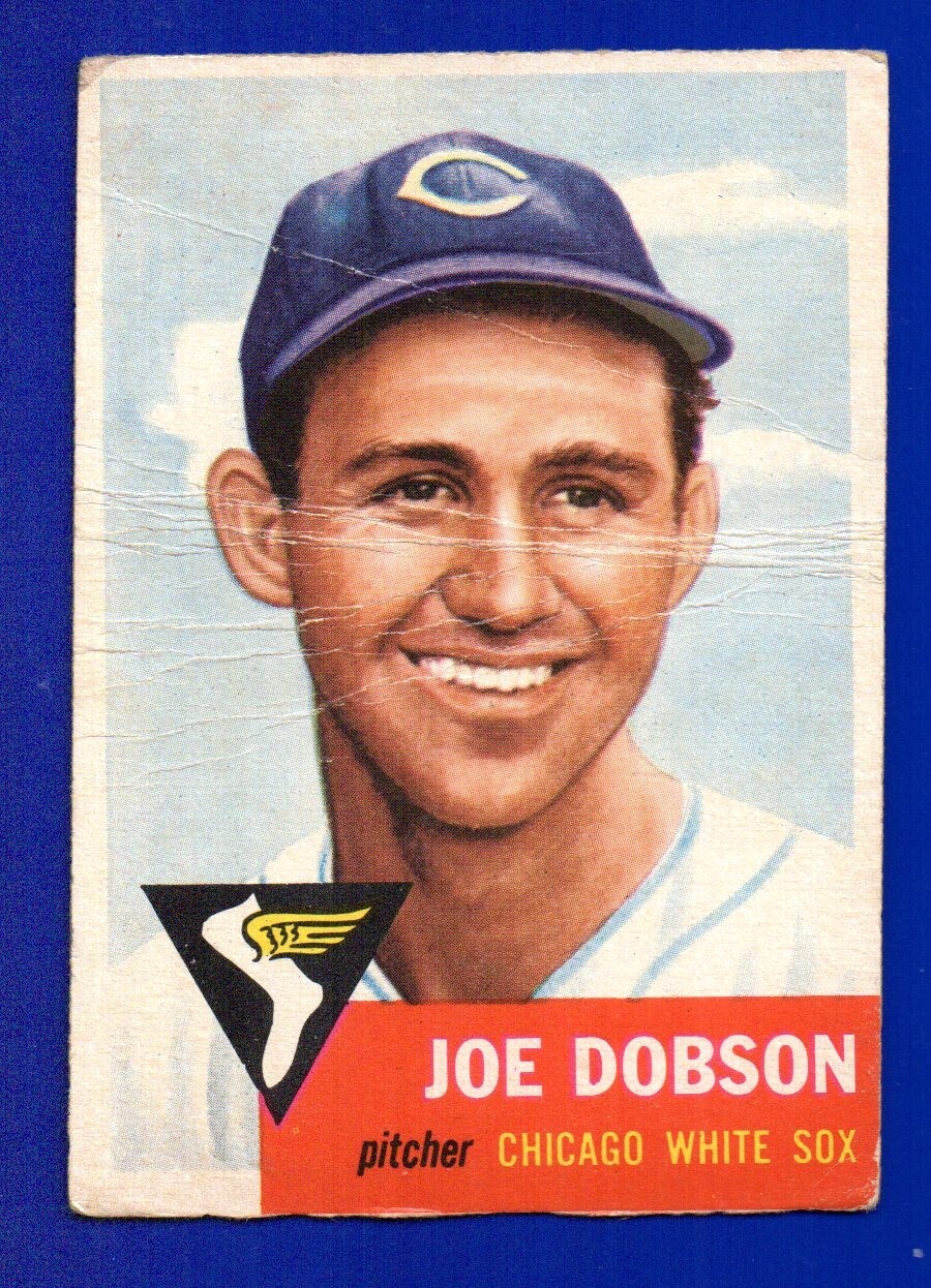 JOE DOBSON white sox 1953 TOPPS #5