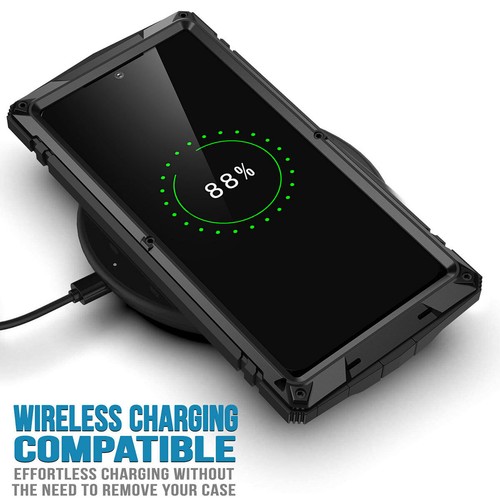 Funda de metal resistente aluminio parachoques metálico de aluminio para Samsung Galaxy S22 Ultra/S22+ - Imagen 7 de 36