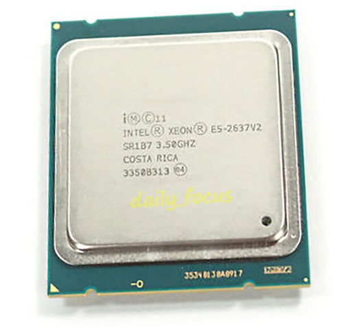 Intel Xeon E5-2637 v2 3.5 GHz LGA2011 4 cores SR1B7 CPU Processor 15 MB - Picture 1 of 4
