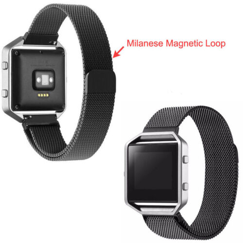 Neu Milanese Magnetschlaufe Edelstahl Bandbandband für Fitbit Blaze Armband - Bild 2 von 15