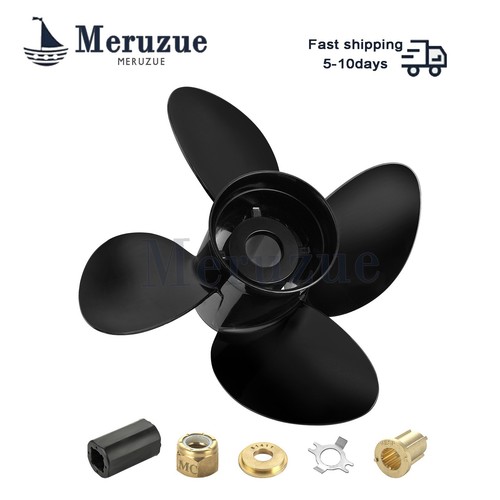 14 x 23 Prop 48-8M0084497 Boat Propeller 15 Spline Fit Mercury 135-300HP 4-Blade - Picture 2 of 8