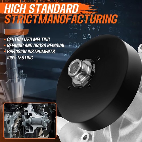 Water Pump for 1999-2008 Porsche 911 Boxster Cayman H6-3.4L 3.6L 3.8L H6-2.5L - Picture 5 of 10
