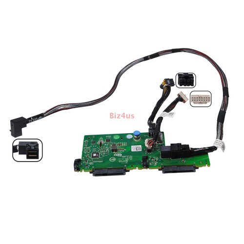 Rear Flex Bay 2.5" HDD Backplane Cable Kit for DELL Poweredge R730xd 6WNVX NHDXG - Picture 4 of 15