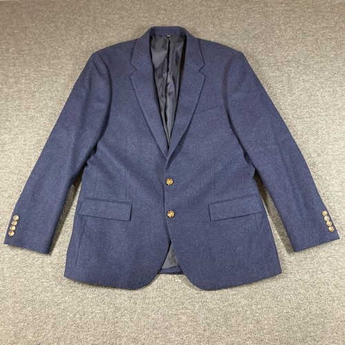 J.Crew Thompson Wollmischung Blazer Herren 46R Blau