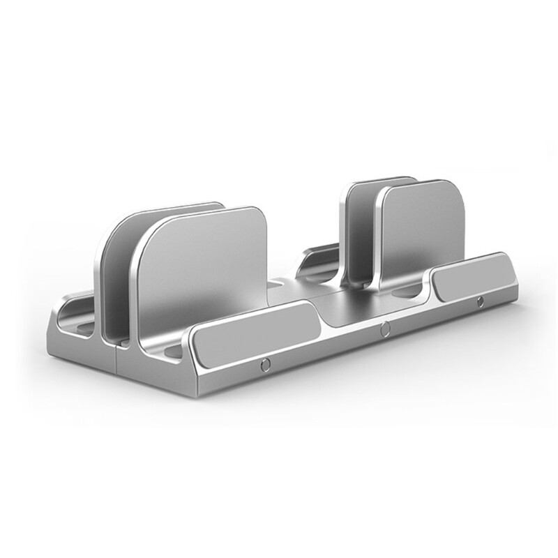 Universal Vertical Notebook Laptop Storage Shelf Stand for Computer Support-image