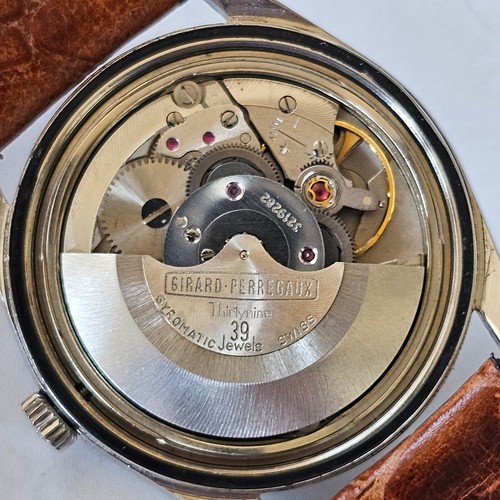 GIRARD PERREGAUX-"GYROMATIC"-39 JEWELS-TUTTO ACCIAIO-CASSA A VITE-TUTTO FIRMATO - Picture 17 of 24