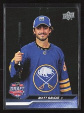 2023-24 Upper Deck Extended Series #745 Matt Savoie First Round Draft RC