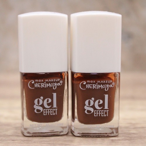 Cherimoya Darks Gel Effect Nail Polish Max Makeup Bundle Of 2 - Picture 2 of 5