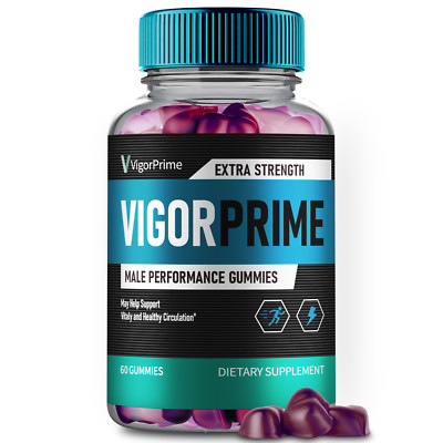 Vigor Prime Male Gummies VigorPrime Male Performance Supplement Support 60ct
