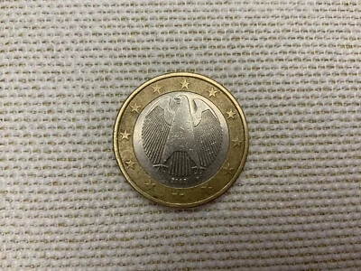 pièce 1 euro 2002 allemagne F - Photo 1/2