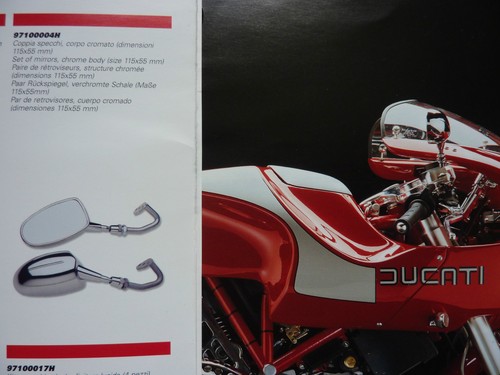 RETROVISEURS MIRRORS DUCATI PERFORMANCE MH900E MHE MHE900 EVOLUZIONE - Foto 3 di 3