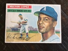 1956 Topps  #16 Hector Lopez (RC)