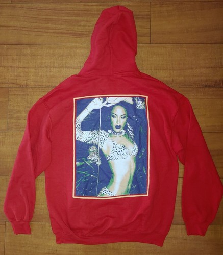 Ripple Junction Aaliyah Baby Mädchen roter Leopard Unisex Hoodie Sweatshirt L & XL - Bild 3 von 6
