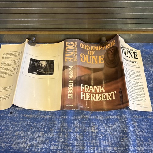 GOD EMPEROR OF DUNE Frank Herbert 1981 1st edition, 1st printing, HCDJ VGC! - Picture 10 of 17