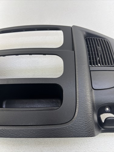 2002-2005 Dodge Ram Truck Center Dashboard Radio Climate Control Trim Bezel OEM - Picture 6 of 14