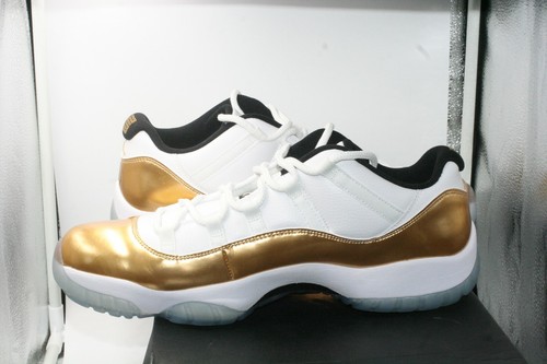 Air Jordan Retro 11 Talla 11 DS Blanco Metálico Dorado - Imagen 7 de 9